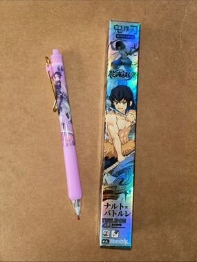 Demon Slayer Shinobu Pink Retractable Gel Pen